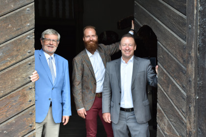 Die regional verankerten Immobilienmakler (von links) Werner Fleischmann, Oliver Goldinger und Patrick Thoma und ihren Firmen sind das Tor für die seriöse Vermittlung von Liegenschaften.